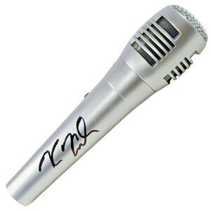 Kofi Kingston WWE Wrestling Signed Microphone Mic BAS Beckett Proof Autographed